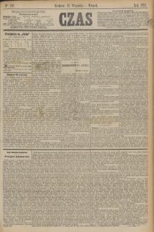 Czas. [R.25], Ner 218 (24 września 1872)