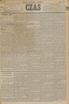Czas. [R.25], Ner 223 (29 września 1872)