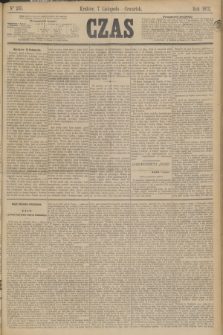 Czas. [R.25], Ner 255 (7 listopada 1872)