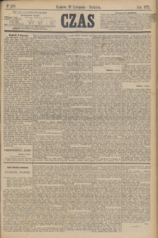 Czas. [R.25], Ner 258 (10 listopada 1872)
