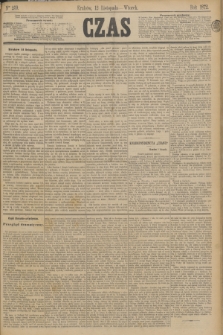 Czas. [R.25], Ner 259 (12 listopada 1872)
