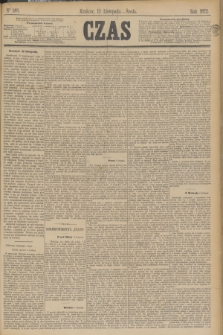 Czas. [R.25], Ner 260 (13 listopada 1872)