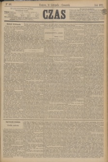 Czas. [R.25], Ner 261 (14 listopada 1872)