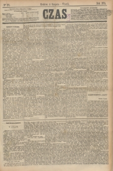 Czas. [R.27], Ner 175 (4 sierpnia 1874)