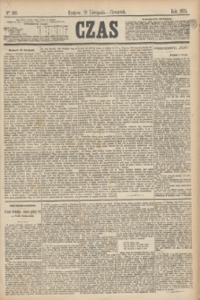 Czas. [R.27], Ner 265 (19 listopada 1874)