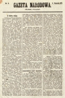 Gazeta Narodowa (wydanie wieczorne). 1871, nr 6