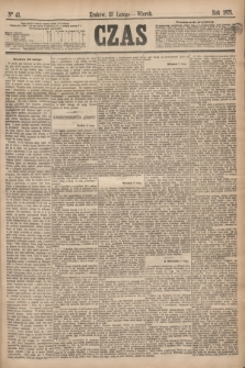 Czas. [R.28], Ner 43 (23 lutego 1875)