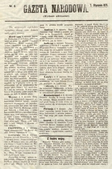Gazeta Narodowa (wydanie wieczorne). 1871, nr 8