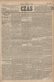 Czas. [R.28], Ner 73 (31 marca 1875)