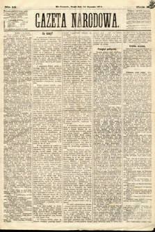 Gazeta Narodowa. 1871, nr 13