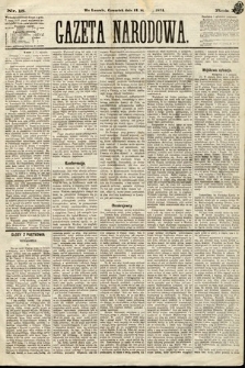 Gazeta Narodowa. 1871, nr 15