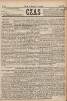 Czas. [R.28], Ner 97 (29 kwietnia 1875)
