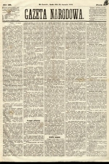 Gazeta Narodowa. 1871, nr 25