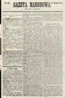 Gazeta Narodowa (wydanie wieczorne). 1871, nr 26