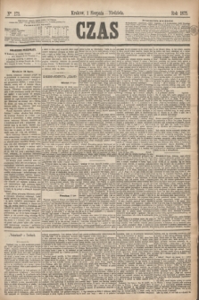 Czas. [R.28], Ner 173 (1 sierpnia 1875)