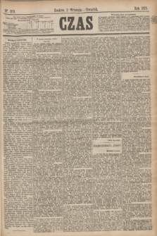 Czas. [R.28], Ner 200 (2 września 1875)