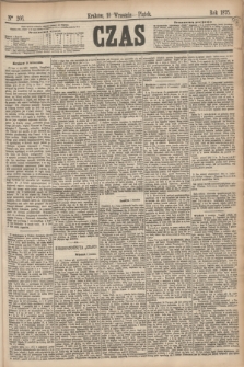 Czas. [R.28], Ner 206 (10 września 1875)