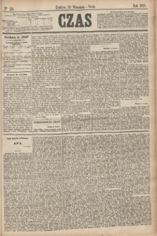 Czas. [R.28], Ner 216 (22 września 1875)