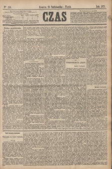 Czas. [R.28], Ner 236 (15 października 1875)