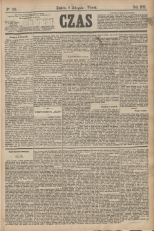 Czas. [R.28], Ner 256 (9 listopada 1875)