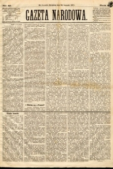 Gazeta Narodowa. 1871, nr 45