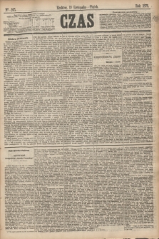 Czas. [R.28], Ner 265 (19 listopada 1875)