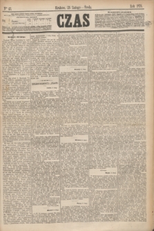 Czas. [R.29], Ner 43 (23 lutego 1876)