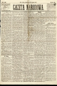 Gazeta Narodowa. 1871, nr 63