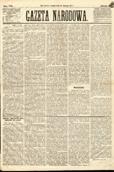 Gazeta Narodowa. 1871, nr 70