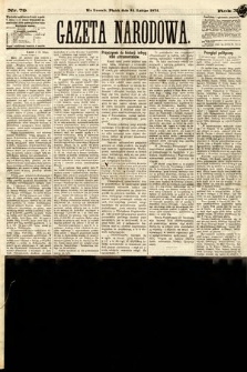 Gazeta Narodowa. 1871, nr 79