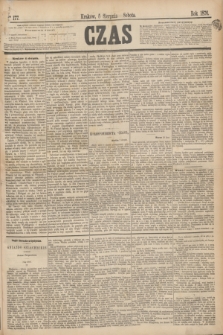 Czas. [R.29], Ner 177 (5 sierpnia 1876)