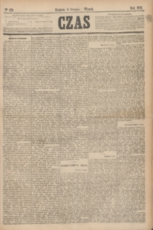 Czas. [R.29], Ner 179 (8 sierpnia 1876)