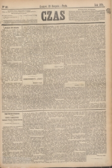 Czas. [R.29], Ner 191 (23 sierpnia 1876)