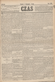 Czas. [R.29], Ner 250 (1 listopada 1876)