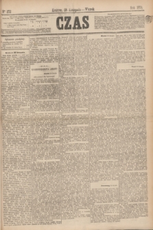 Czas. [R.29], Ner 272 (28 listopada 1876)