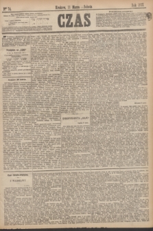 Czas. [R.30], Ner 74 (31 marca 1877)