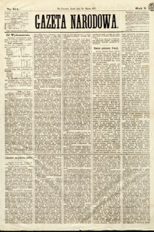 Gazeta Narodowa. 1871, nr 114