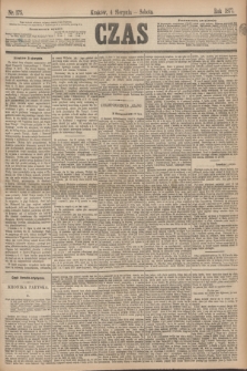 Czas. [R.30], nr 175 (4 sierpnia 1877)