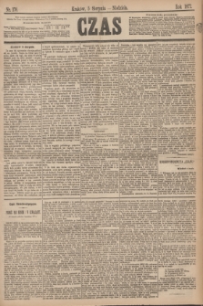 Czas. [R.30], nr 176 (5 sierpnia 1877)