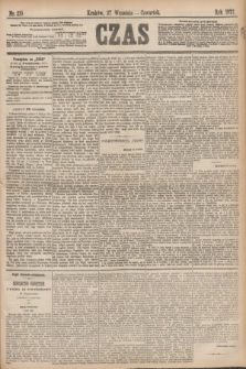 Czas. [R.30], nr 219 (27 września 1877)