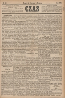 Czas. [R.30], nr 263 (18 listopada 1877)