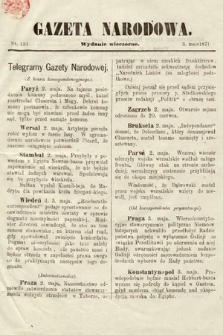 Gazeta Narodowa (wydanie wieczorne). 1871, nr 151