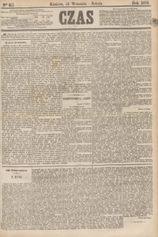 Czas. [R.31], Ner 211 (14 września 1878)