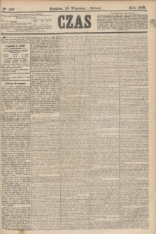 Czas. [R.31], Ner 223 (28 września 1878)