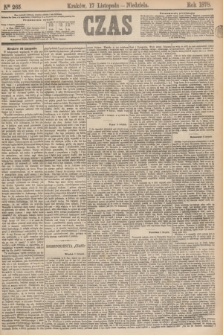 Czas. [R.31], Ner 265 (17 listopada 1878)