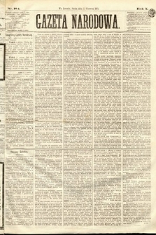 Gazeta Narodowa. 1871, nr 184