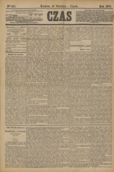 Czas. [R.32], Ner 215 (19 września 1879)