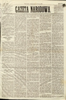 Gazeta Narodowa. 1871, nr 187