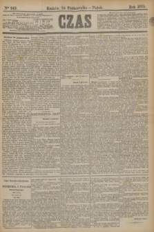 Czas. [R.32], Ner 245 (24 października 1879)
