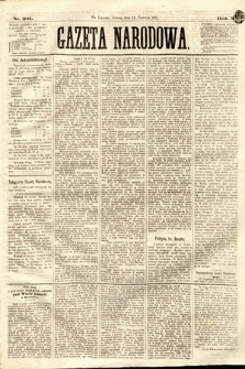 Gazeta Narodowa. 1871, nr 201
